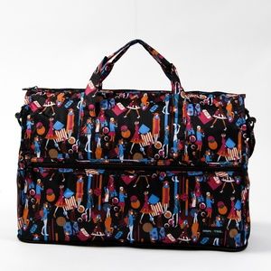 *NWT* Japanese brand Hapitas - Boston Duffle Bag - Fashion girls print